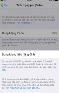 Pin iPhone còn bao nhiêu phần trăm thì nên thay? pin can thay moi