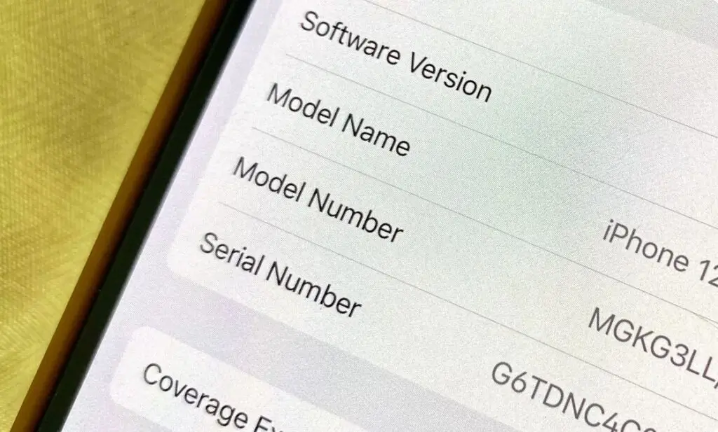 Bí Kíp 10 Bước Kiểm Tra iPhone Cũ Như Chuyên Gia (Tránh Mất Tiền Oan) so serial iphone