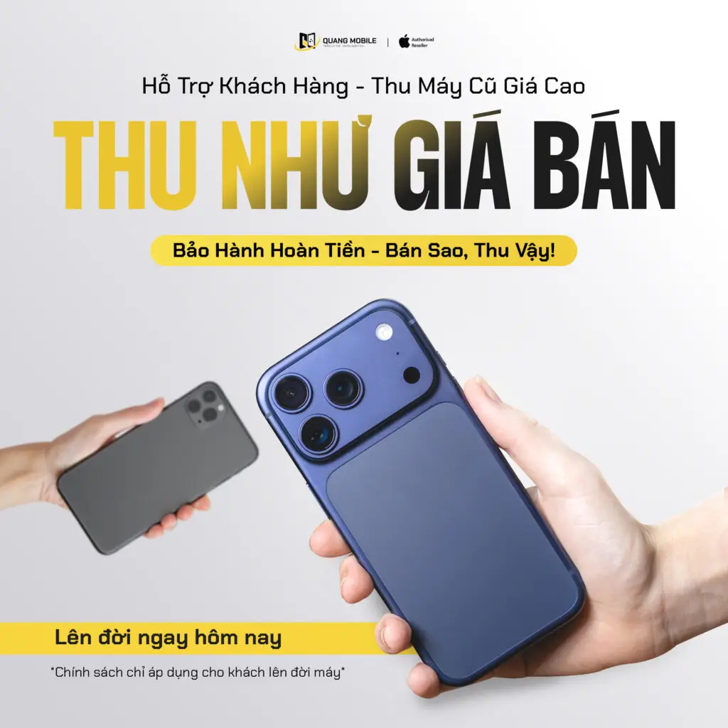 Thu Cũ Đổi Mới iPhone: Thu Như 100% Giá Bán Hiện Tại? thu cu doi moi iphone nhu gia ban quangmobile.jpg