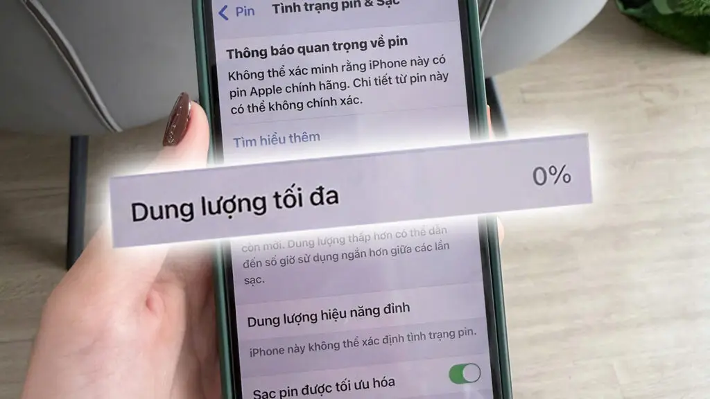 Pin iPhone Tụt Sau 1 Năm Bao Nhiêu Là Bình Thường? tinh trang pin iphone tut sau 1 nam